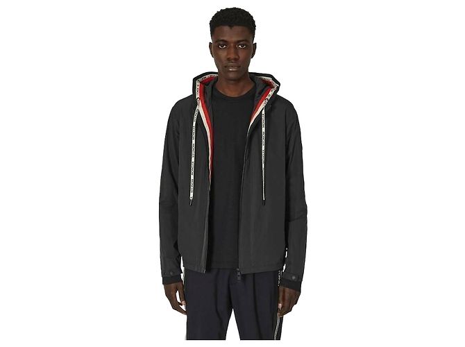 Moncler Veste à capuche Noir