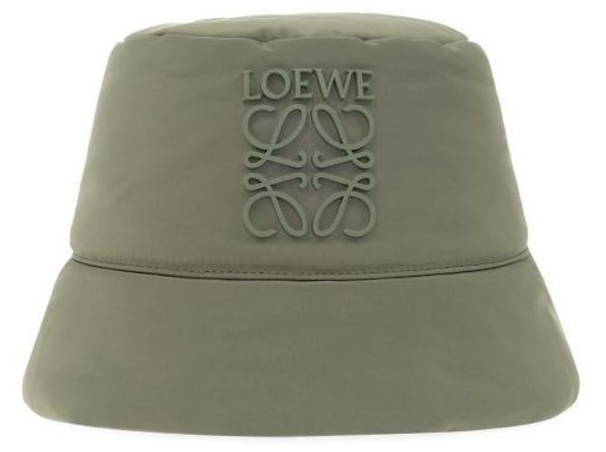 Loewe Chapéu bucket acolchoado em nylon Marrom