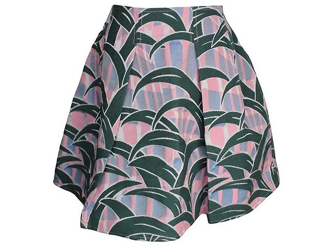 Kenzo Multicolor Skirt Green