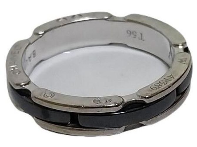 Chanel Ultra Ceramic White Gold Ring Size (Size