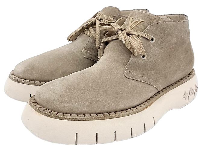 Louis Vuitton Walker Boots Brown