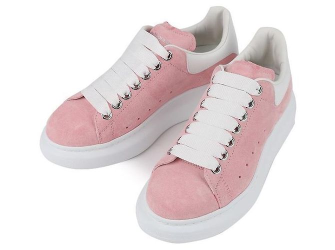 Alexander Mcqueen Baskets Oversized Blanc