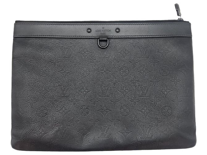 Louis Vuitton Pochette Discovery GM Monogram Shadow Marron