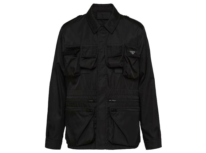 Prada Re-Nylon Safari Jacket Black