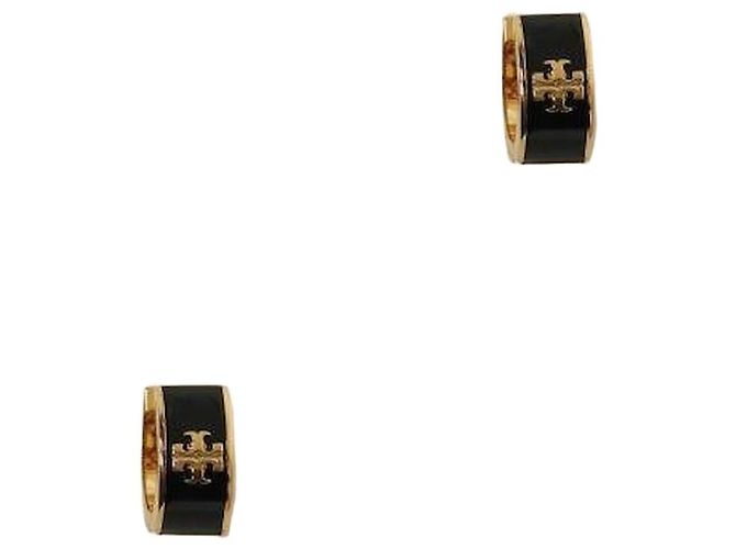 Tory Burch Boucles d'oreilles Huggie Noir