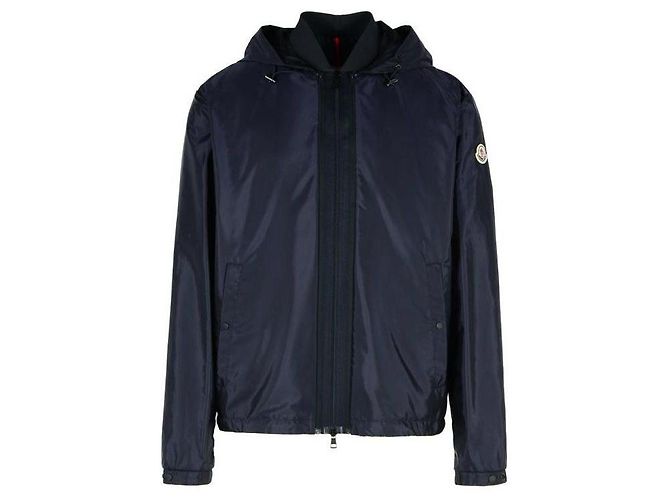 Moncler Sarrans Hooded Jacket Blue