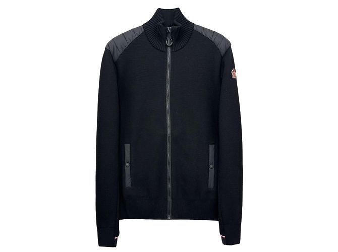 Moncler Grenoble Mixed Padding Jacket Black