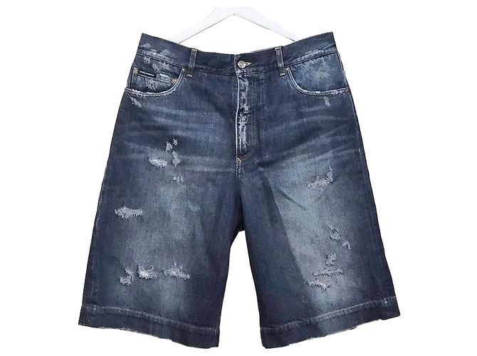 Dolce & Gabbana Denim Shorts Blue