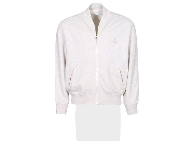 Isabel Marant Bomber de jersey Blanco