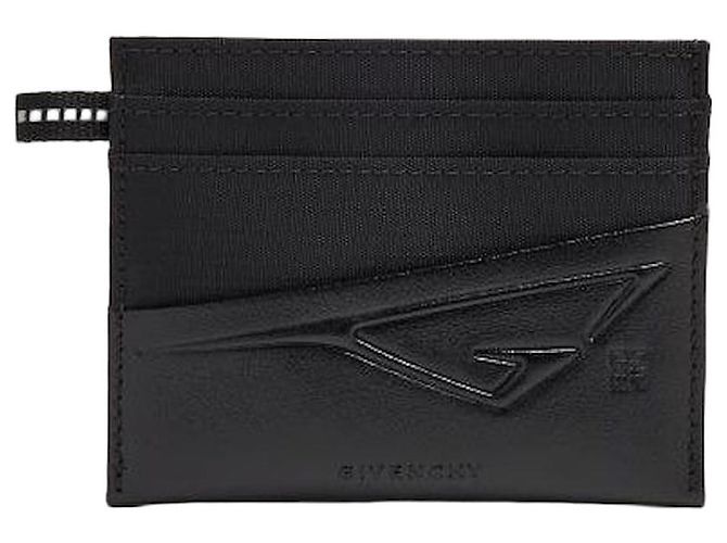 Givenchy Leather Card Holder Black