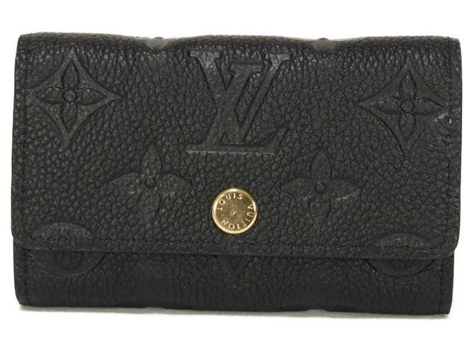 Estuche para llaves Multicle 6 de Louis Vuitton Negro