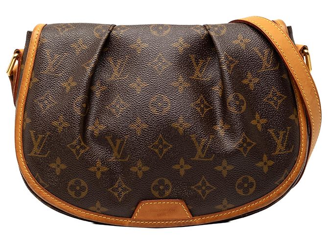 Louis Vuitton Marrom Monograma Menilmontant PM