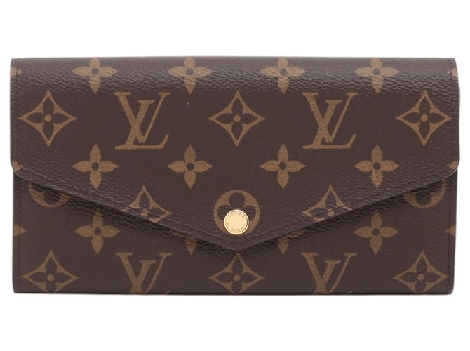 Portafoglio Sarah Monogram Marrone Louis Vuitton