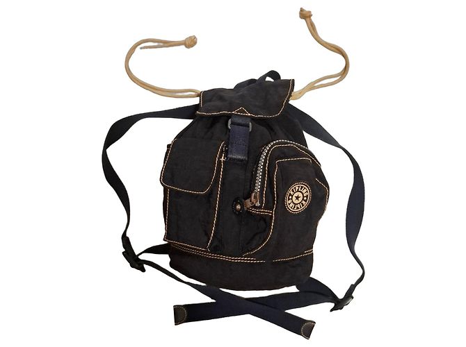 Autre Marque Kipling Schwarzer Rucksack 