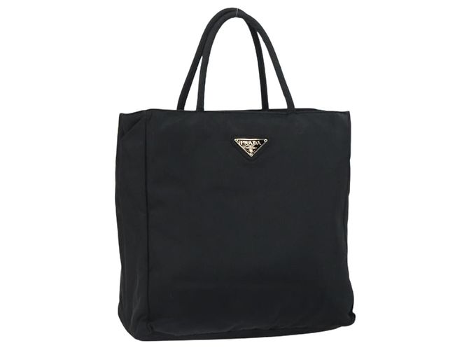 Tote Prada Vintage Nylon Tasche Schwarz
