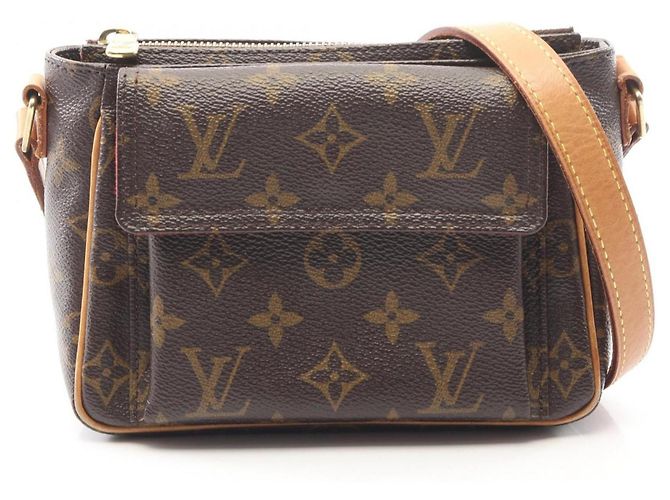 Bolsa de Ombro Vivacite PM Louis Vuitton Marrom
