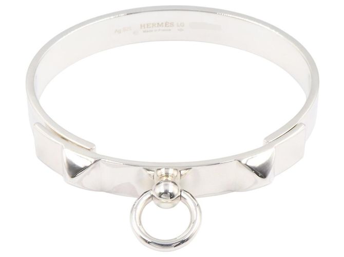Hermès Hermes Silver 925 Charm Bracelet Silvery 