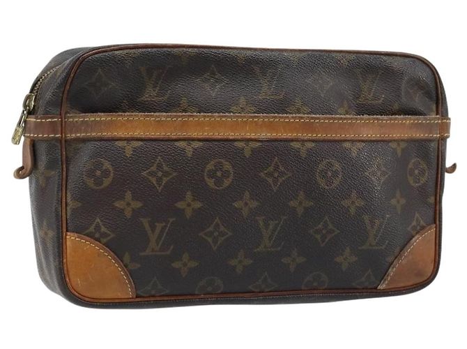 LOUIS VUITTON Clutch Compiegne 28 M51845 Auth LV ka2703 Monogramm