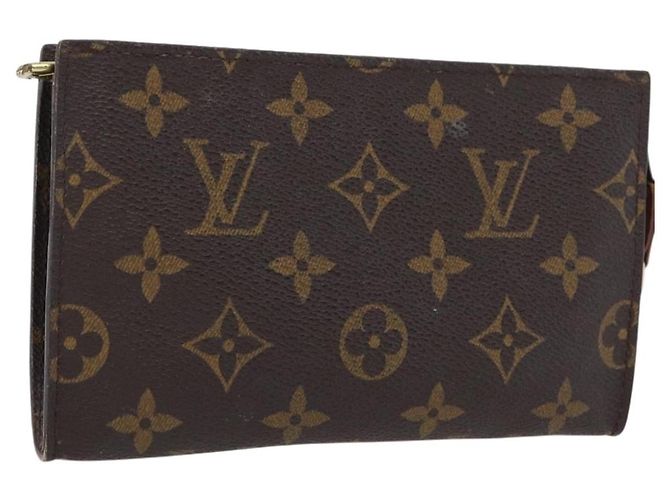 Bucket LOUIS VUITTON Monogram Seau PM Poche Accessoire LV Auth ka2844 Monogramme