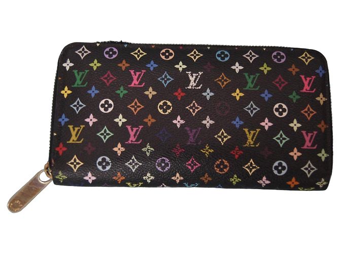 Louis Vuitton Zippy Wallet Takashi Murakami Multicolored Multiple colors