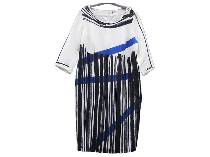 Vestito Marina Rinaldi in cotone e viscosa multicolore
