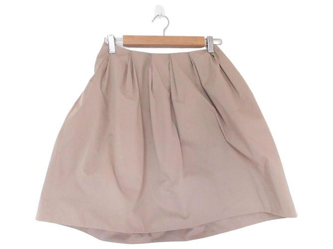 Autre Marque Saia plissada FOXEY NEW YORK Bege