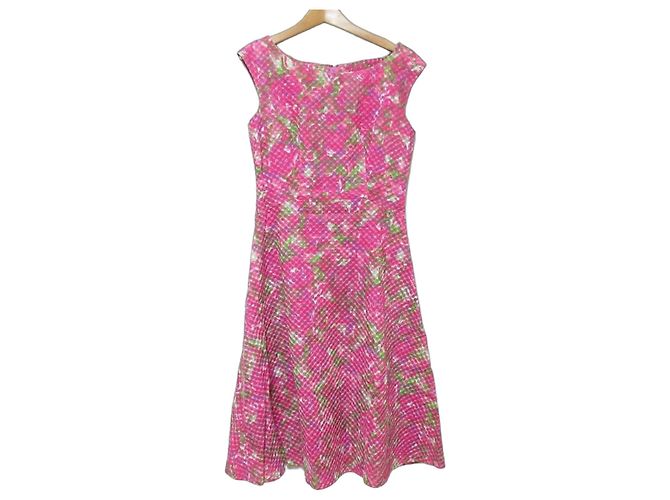 Vestido de bordado Sybilla Rosa