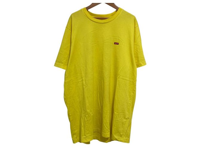 Camiseta Supreme Small Box Tee Amarillo