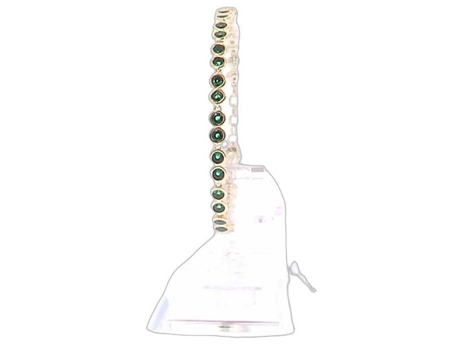 Agatha Ruiz de la Prada Pulsera dorada y verde