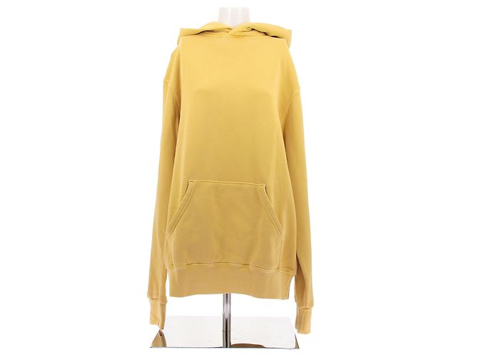 Autre Marque Sudadera con capucha amarilla Amarillo