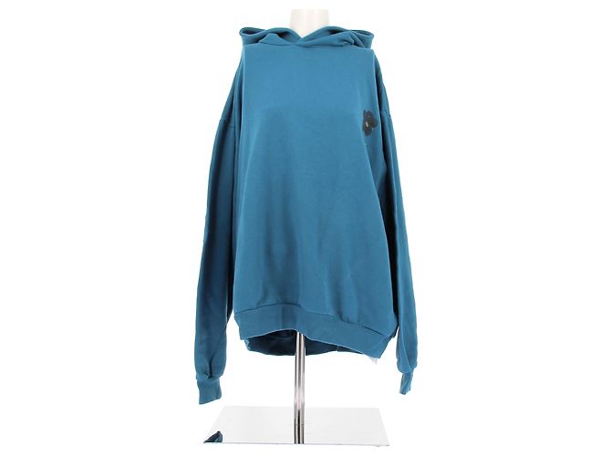 Marni Blauer Kapuzenpullover 