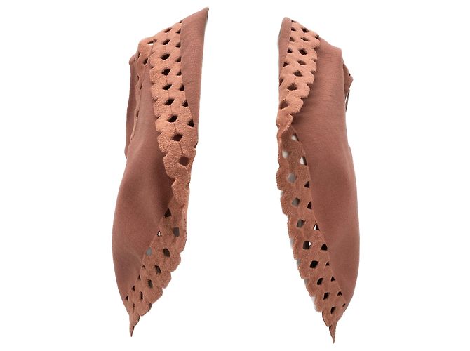 Alaïa Pink Wool Bolero