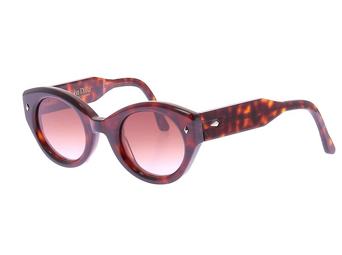 Autre Marque Occhiali da sole in tartaruga marrone