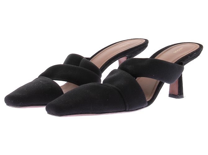 Autre Marque NEOUS Black Open Toe Heels Size 40