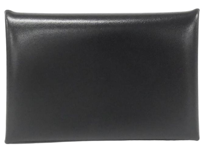 Visitenkartenetui Hermès Calvi Schwarz