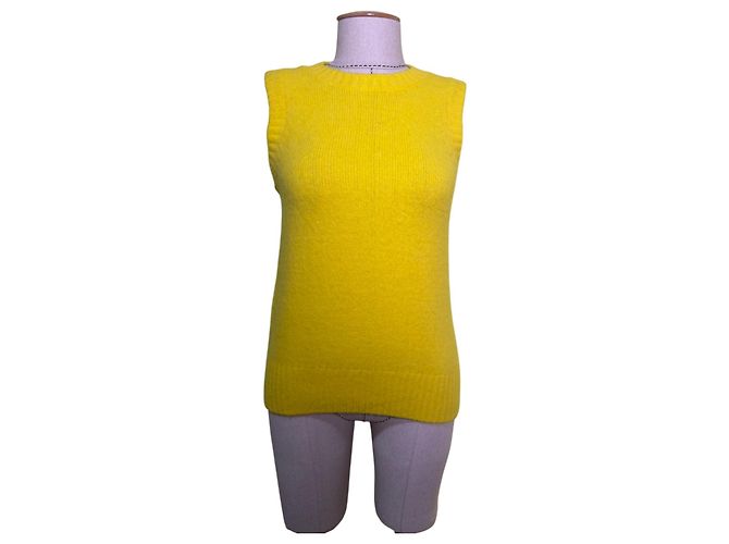 Soeur Namaste Strickweste Gelb