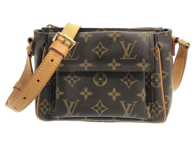 Borsa a Spalla Monogram Viva Cite PM di Louis Vuitton Marrone