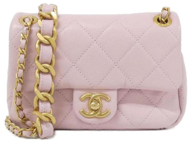 Borsa a spalla rosa Chanel