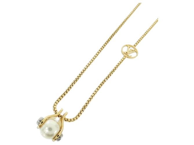 Collar Perla LV Speedy M68064 de Louis Vuitton Dorado