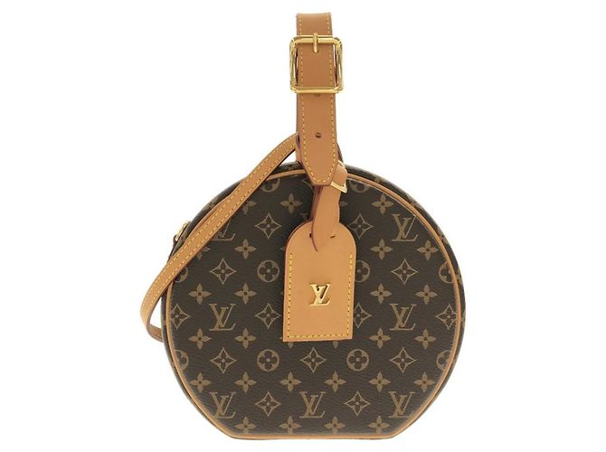 Borsa Petite Boite Chapeau Monogramma Louis Vuitton Marrone