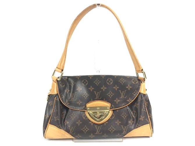 Sac à main Beverly MM Monogram Louis Vuitton Marron