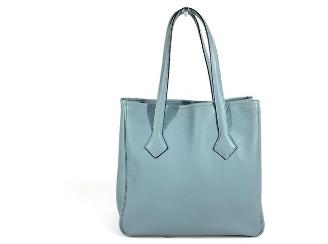 Hermès Bolsa de Ombro/Tote Victoria Cabas HERMES Azul