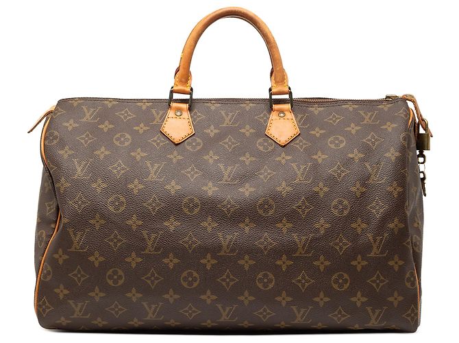 Borsa Speedy 40 Monogramma Marrone Louis Vuitton