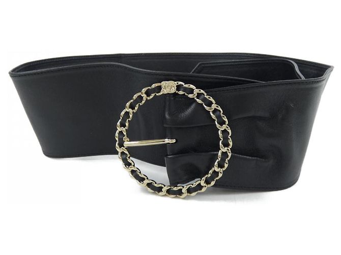 Cintura nera standard Chanel Nero