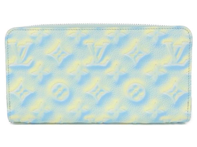 Zippy Geldbörse Monogram Empreinte Louis Vuitton Hellgrün