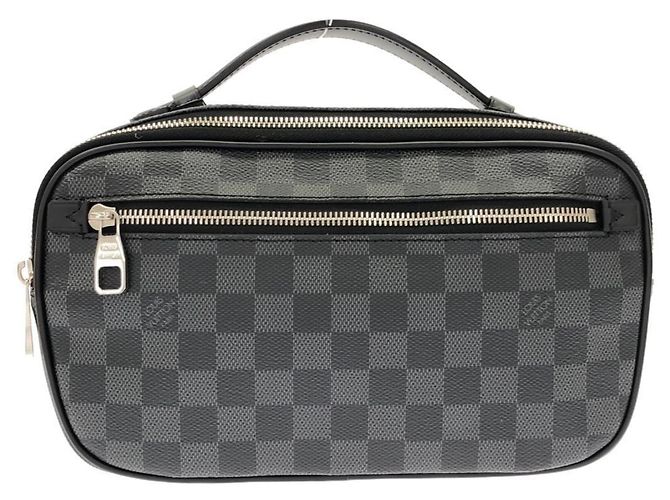 Borsa a Spalla Ambrelle Damier Graphite Louis Vuitton Damier ebene