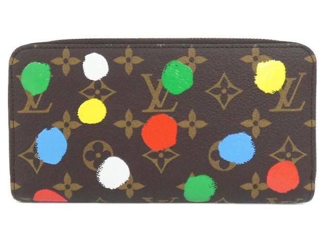 Cartera Zippy Monogram Louis Vuitton M81864 Castaño