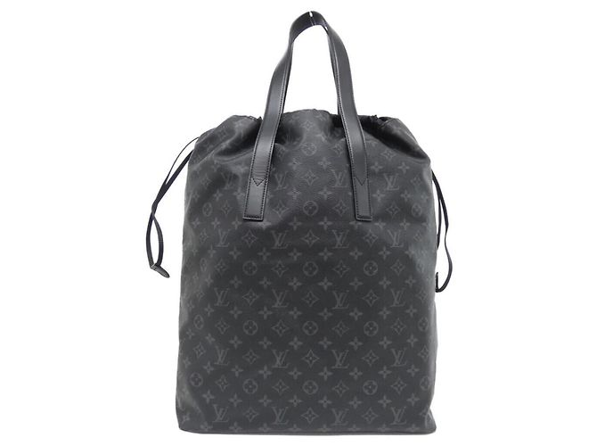 Bolso de mano Louis Vuitton Monogram Eclipse Cabas Light Negro