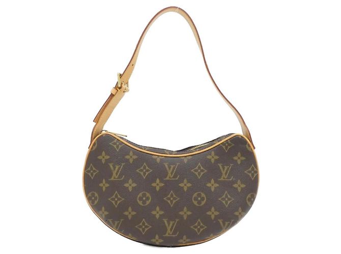 Borsa a Spalla Pochette Croissant Monogram M51510 Louis Vuitton Marrone