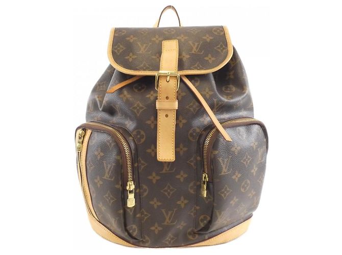 Louis Vuitton Monogram Sac à Bosphore Backpack Brown